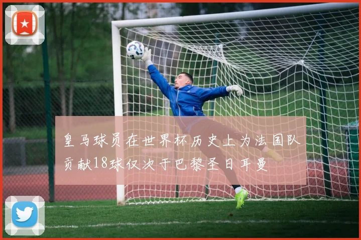 皇马球员在世界杯历史上为法国队贡献18球仅次于巴黎圣日耳曼